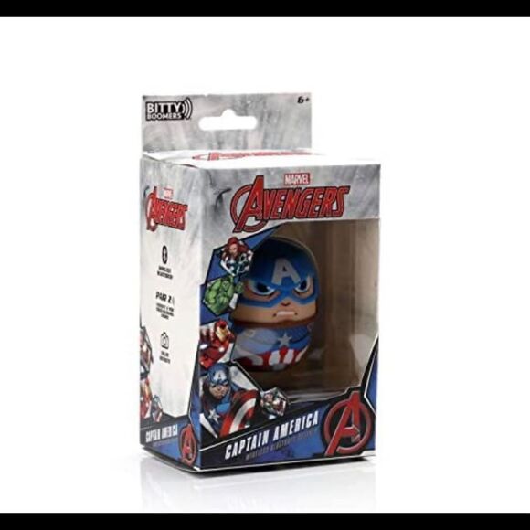 Bitty Boomers Marvel: Captain America - Mini Bluetooth Speaker   - Picture 4 of 4
